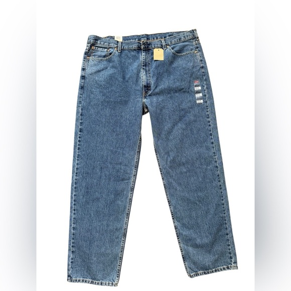 LEVI MEN'S BIG & TALL 550 RELAXED FIT JEANS  46 X 34 - Picture 1 of 10